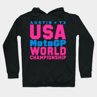 USA Moto gp Hoodie